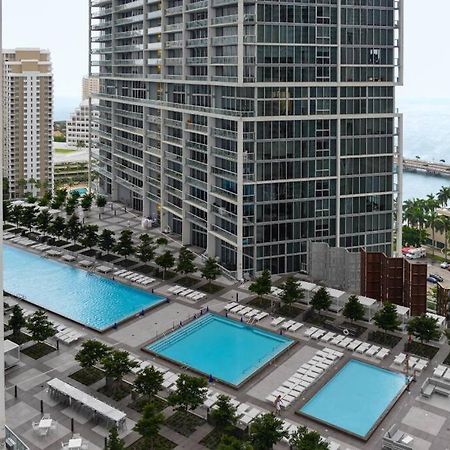 Wonderful 2 Bedroom Apt With Ocean Views At Icon Brickell Miami Exterior foto